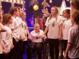 RISE es un grupo de baile que actúa en silla de ruedas por Hollie, una niña que fue herida en el atentado terrorista de Manchester de mayo de 2017.