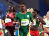 Caster Semenya, en la final del 800 en Río.