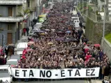 Manifestación contra ETA en 2000.