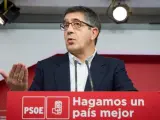 Patxi López, exlehendakari y secretario de Política Federal del PSOE.