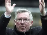 Sir Alex Ferguson, en su etapa como entrenador del Manchester United.