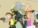 Escena de la serie de animaci&oacute;n para adultos 'Rick y Morty'.