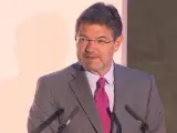 El ministro de Justicia, Rafael Catalá, en una conferencia.