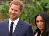 Imagen del documental 'Cuando Harry encontró a Meghan'.