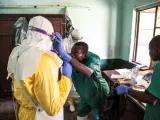 Campaña de vacunación contra el ébola en la República Democrática del Congo.
