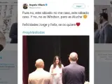 La candidata de Cs a la Alcaldía de Madrid, Begoña Villacís, bromea con su parecido a Meghan Markle.