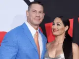 John Cena y Nikki Bella, en una imagen de abril de 2018.