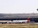 Torre de control del aeropuerto de Madrid-Barajas.
