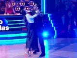 David Bustamante y Yana Olina bailan un vals en 'Bailando con las estrellas'.