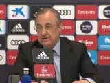 Florentino Pérez respeta y asume la decisión de Zidane