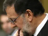 Mariano Rajoy, en el Congreso.