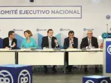 Rajoy, en el Comité Ejecutivo Nacional del PP.
