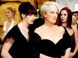 Anne Hathaway y Meryl Streep en una escena de 'El diablo se viste de Prada'