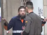 Captura de vídeo que muestra el momento anterior al bofetón que recibió el 'youtuber' Mr. Granbomba.