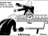 Viñeta de J.R. Mora para la campaña #NoTeOlvides.