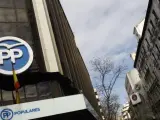 Sede del PP en la calle Génova de Madrid.