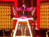 Netta canta 'Toy' durante el Festival de Eurovisión.