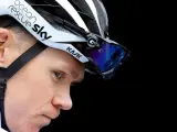 Chris Froome, del equipo Sky, en vísperas de comenzar el Tour de Francia 2018.