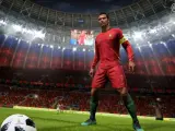 Cristiano Ronaldo en el juego 'FIFA 18'.