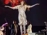 Florence + The Machine durante su concierto en el Bilbao BBK Live 2018.