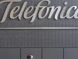 Una imagen del logotipo de Telefónica.