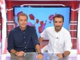 Manu Carreño y Juanma Castaño en 'Noticias Cuatro Deportes'