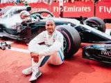 Lewis Hamilton, tras su victoria en el GP de Alemania.