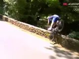 Philippe Gilbert sufrió una impresionante caída en el Tour 2018