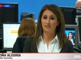 La periodista de TVE Begoña Alegría.