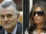 El extesorero del PP Luis Bárcenas y su esposa, Rosalía Iglesias.