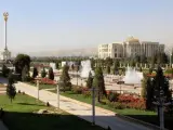 Palacio de las Naciones, en Dusambé, capital de Tayikistán.