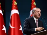 El presidente turco, Recep Tayyip Erdogan. EFE