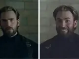 Meme comparando al actor Chris Evans con su personaje en 'Vengadores', Steve Rogers (Capitán América).