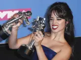 Camila Cabello, en la gala de los MTV Video Award.
