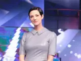 La actriz Asia Argento posa para promocionar su puesto de jueza en el concurso 'Factor X Italia".