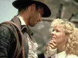 Harrison Ford y Kate Capshaw en 'Indiana Jones y el templo maldito' (1984).