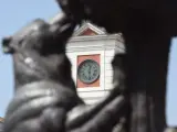 El reloj de la Puerta del Sol.