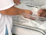 Un recién nacido.