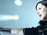 La cantante Dolores O'Riordan, del grupo The Cranberries, en una imagen en directo.