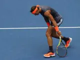 Rafa Nadal, durante su duelo de semifinales del US Open 2018 contra Juan Martín del Potro.
