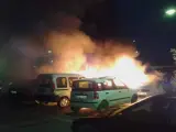 Incendio en coches