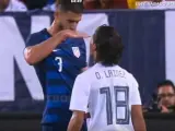 Matt Miazga y Diego Lainez en el Estados Unidos - México.