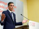 Pedro Sánchez, en el Consejo Europeo informal de Salzburgo.