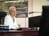 María Marcos, jefa de Seguridad de Pedro Sánchez en la Moncloa.