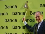 Rodrigo Rato, el día de la salida de Bankia a Bolsa.