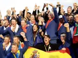 Europa celebra si triunfo en la Ryder Cup 2018