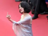 La actriz Asia Argento en la 33 edición del Festival de Cannes.