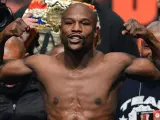 El boxeador estadounidense Floyd Mayweather.