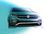 Dibujo del T-Cross que fabricará Volkswagen Navarra.