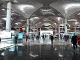 Imagen del nuevo aeropuerto internacional de Estambul (Turqu&iacute;a).